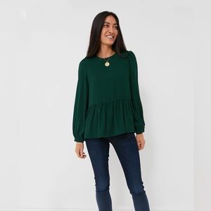 Pomander Place / Tuckernuck Peplum Blouse